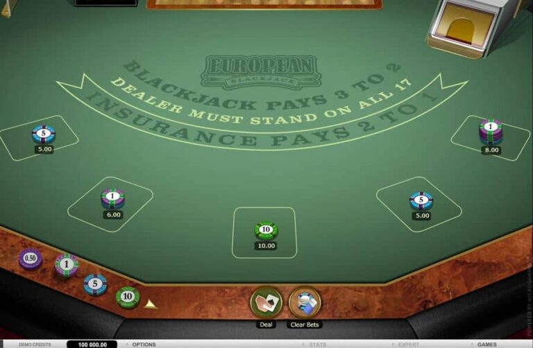 European Blackjack Gold MH