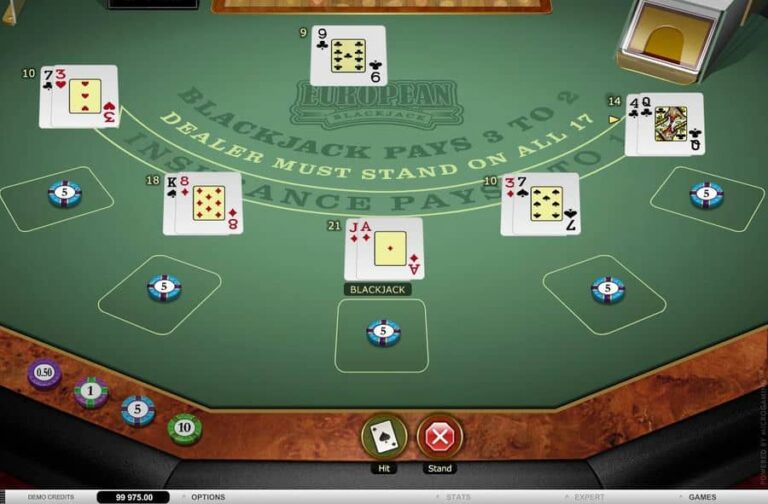 European Blackjack Gold MH