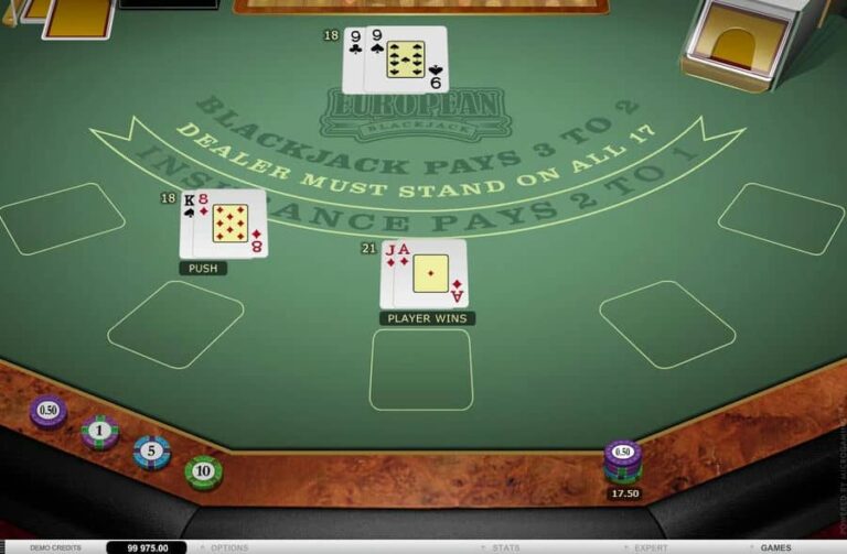 European Blackjack Gold MH