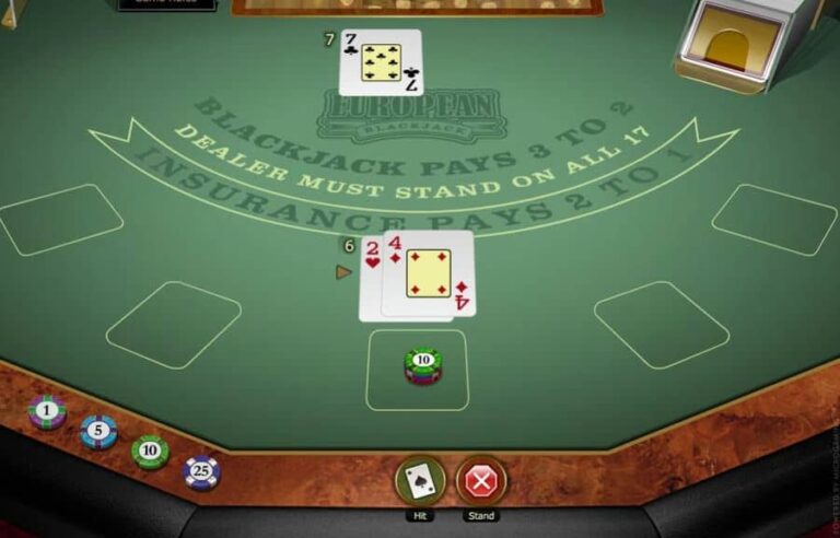 European Blackjack Gold (Microgaming)