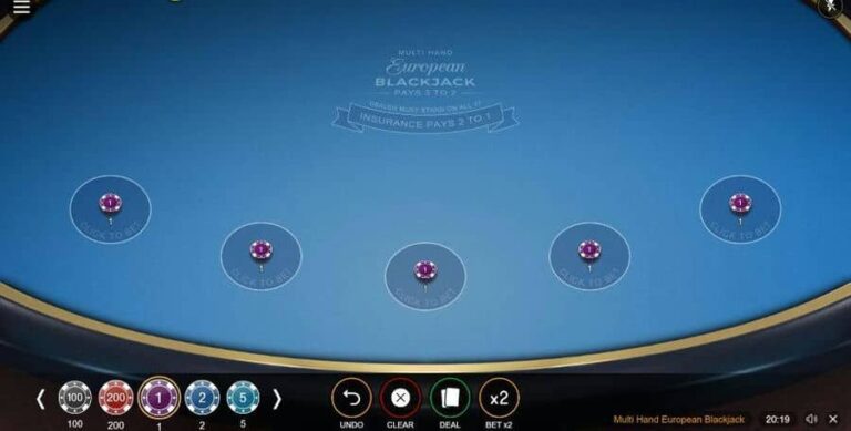 European Blackjack MH (Switch studios)