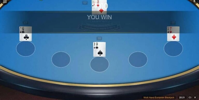 European Blackjack MH (Switch studios)