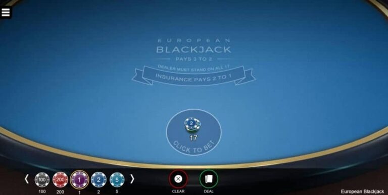 European Blackjack (Switch Studios)
