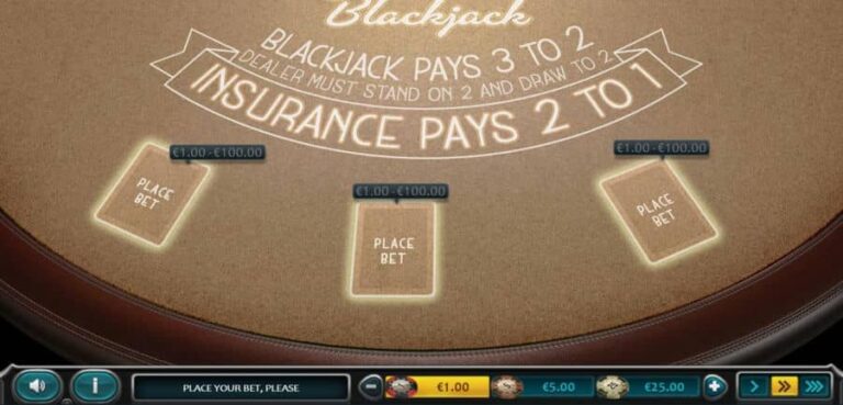 European Blackjack (Nucleus Gaming)