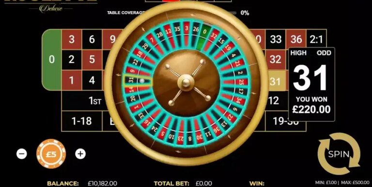 European Roulette Deluxe (Dragon Gaming)