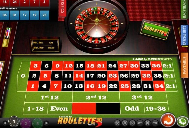 European Roulette 3D Deluxe