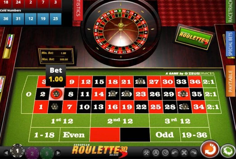 European Roulette 3D Deluxe