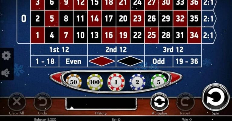 European Roulette Christmas Edition