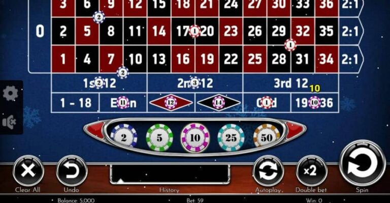 European Roulette Christmas Edition