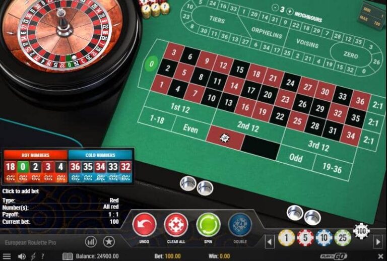 European Roulette Pro (Play’n Go)