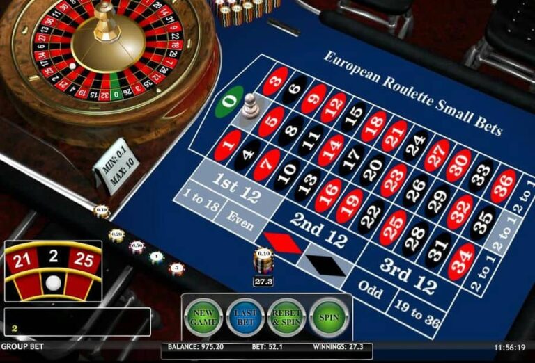 European Roulette Small Bets (iSoftBet)