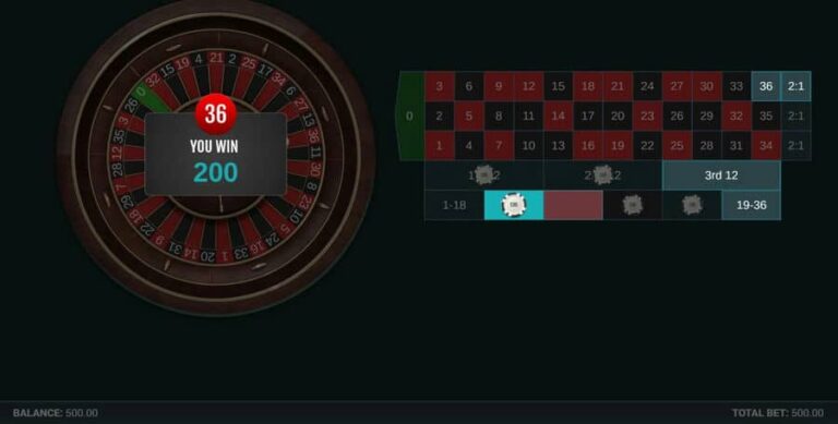 European Roulette (Woohoo)