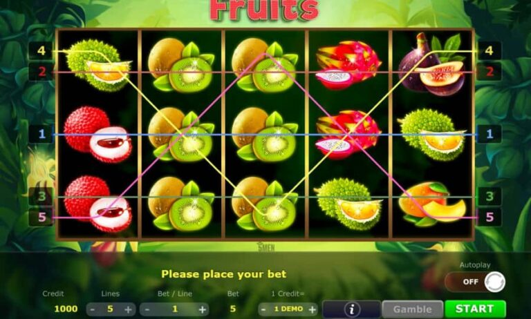 Exotic Fruits (Five Men Games)