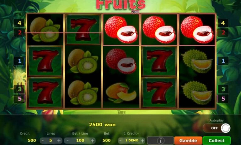 Exotic Fruits (Five Men Games)