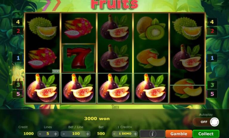 Exotic Fruits (Five Men Games)