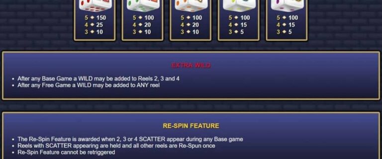 Extra Cash Dice