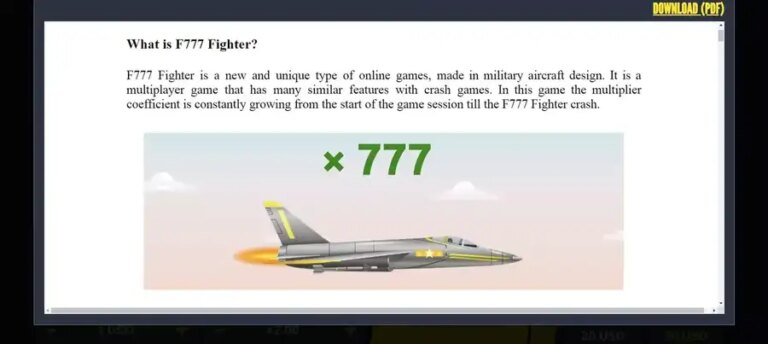 F777 Fighter