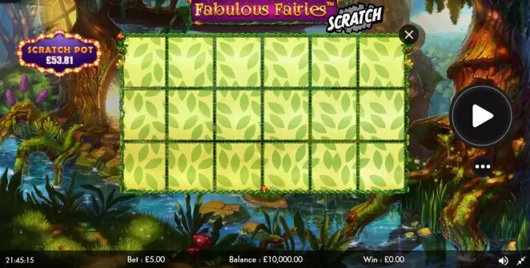 Fabulous Fairies Scratch