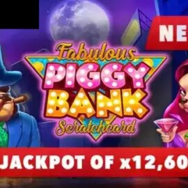 Fabulous Piggy Bank Scratch Card