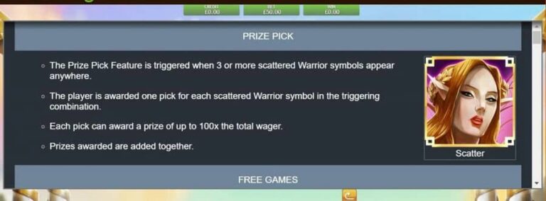 Fae Legend Warrior Jackpot