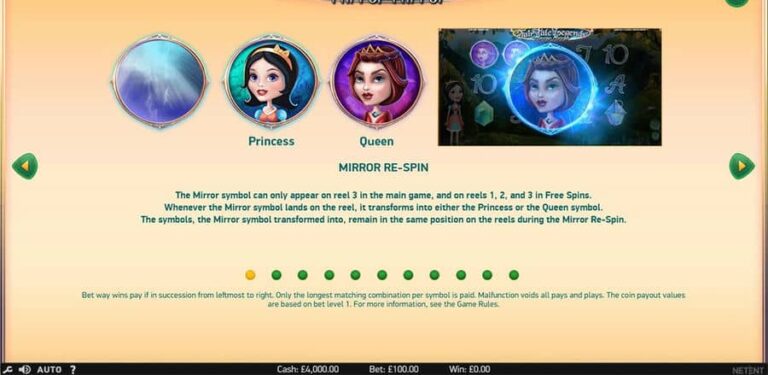 Fairytale Legends: Mirror Mirror (NetEnt)