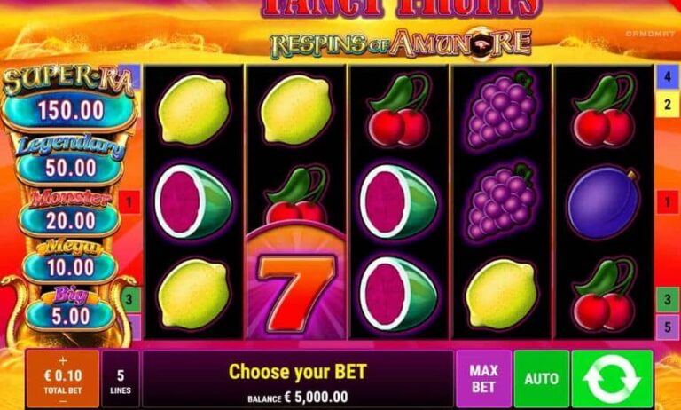 Fancy Fruits Respins Of Amun-Re