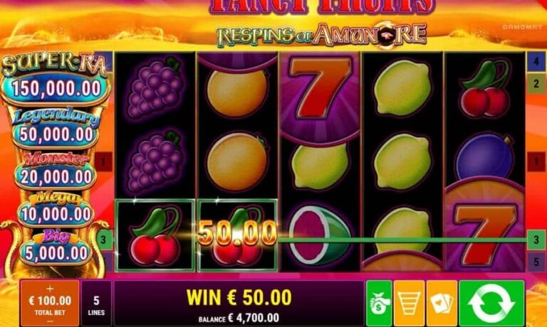 Fancy Fruits Respins Of Amun-Re