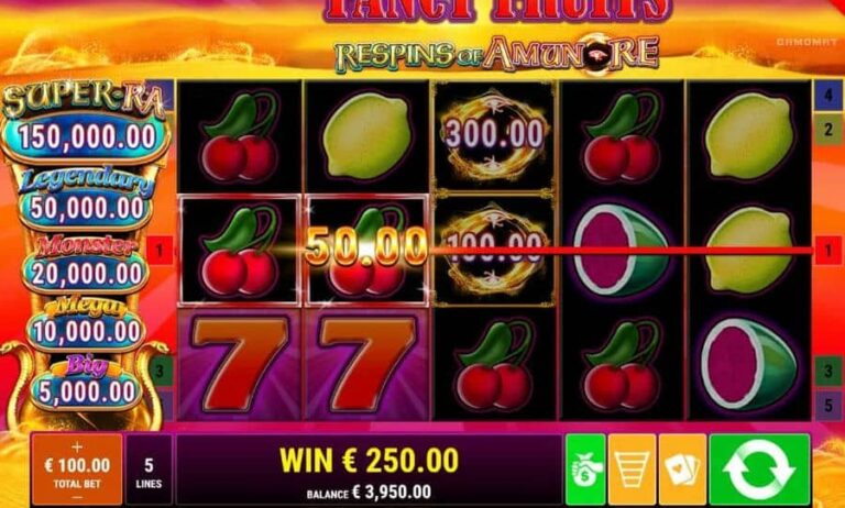 Fancy Fruits Respins Of Amun-Re