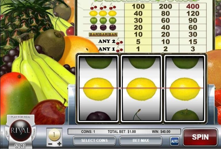Fantastic Fruit Machine
