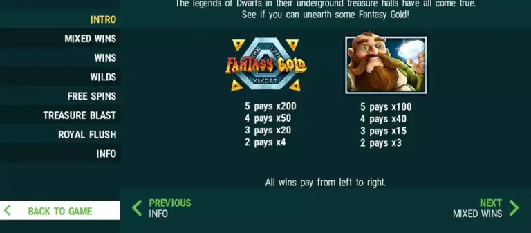 Fantasy Gold