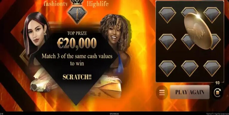 FashionTV Hightlife Scratchcard