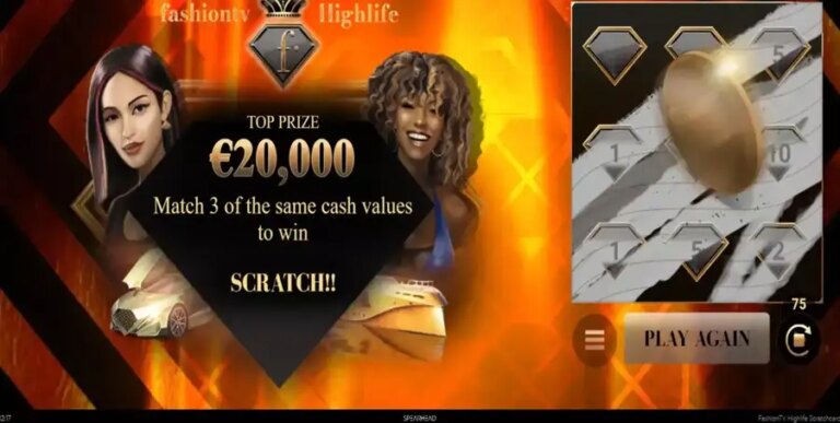 FashionTV Hightlife Scratchcard