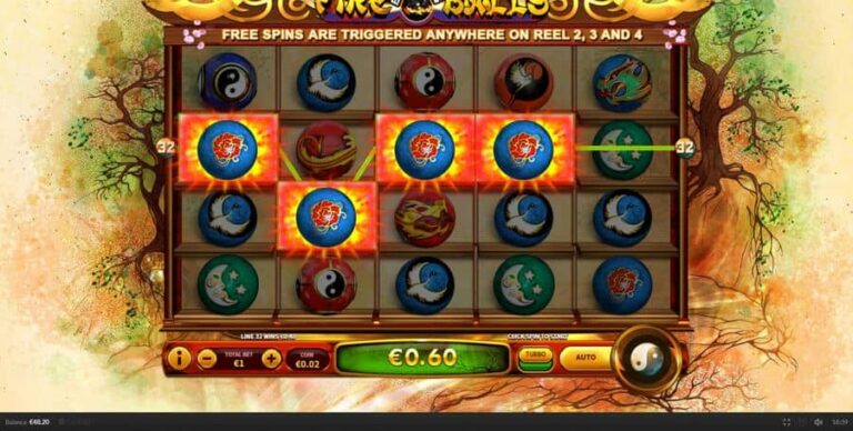 Fire Baoding Balls