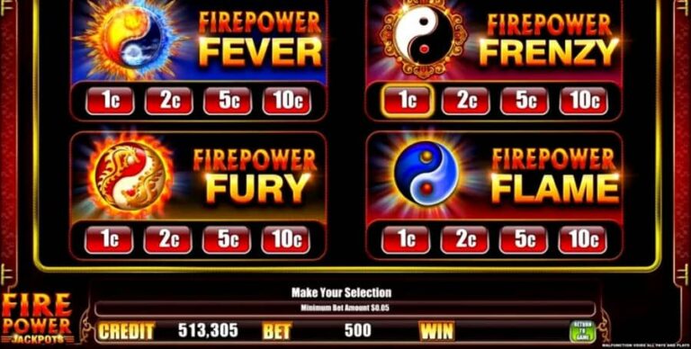 Firepower Jackpots