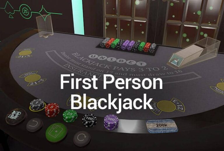 First Person Blackjack (Evolution Gaming)