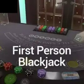 First Person Blackjack (Evolution Gaming)