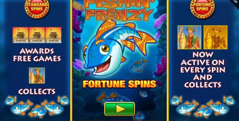 Fishin’ Frenzy Fortune Spins