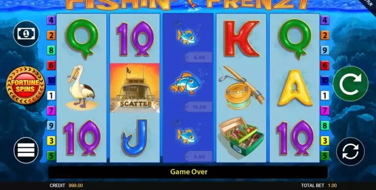 Fishin’ Frenzy Fortune Spins