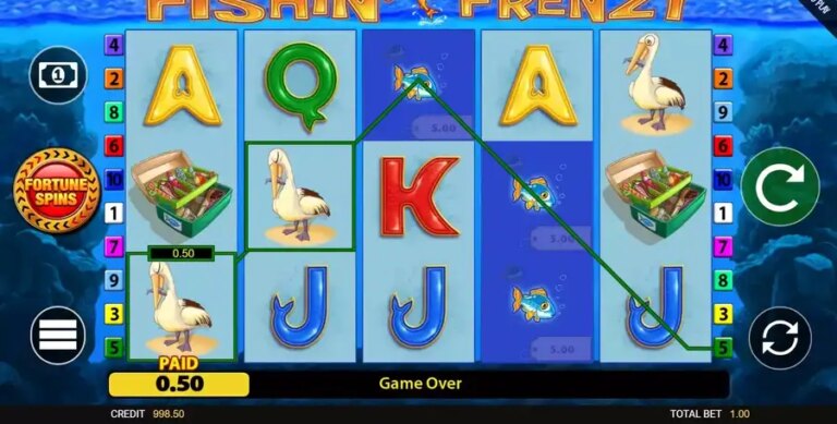 Fishin’ Frenzy Fortune Spins