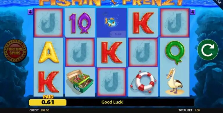 Fishin’ Frenzy Fortune Spins