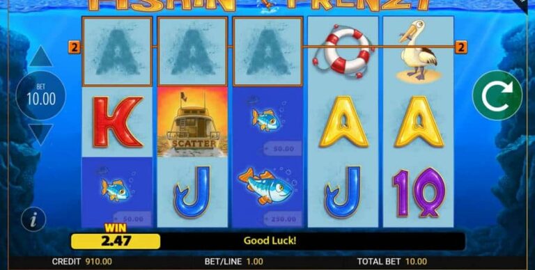 Fishin Frenzy Jackpot King
