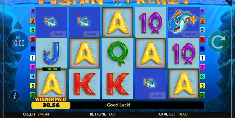 Fishin Frenzy Jackpot King