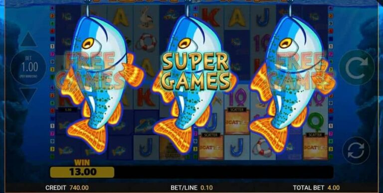 Fishin Frenzy Power 4 Slots