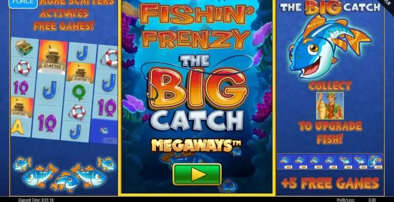Fishin Frenzy The Big Catch Megaways