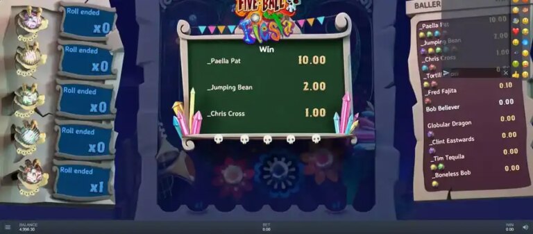 Five Ball Fiesta