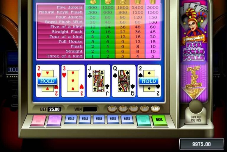 Five Joker Poker