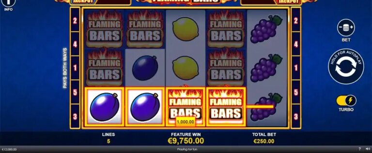 Flaming Bars