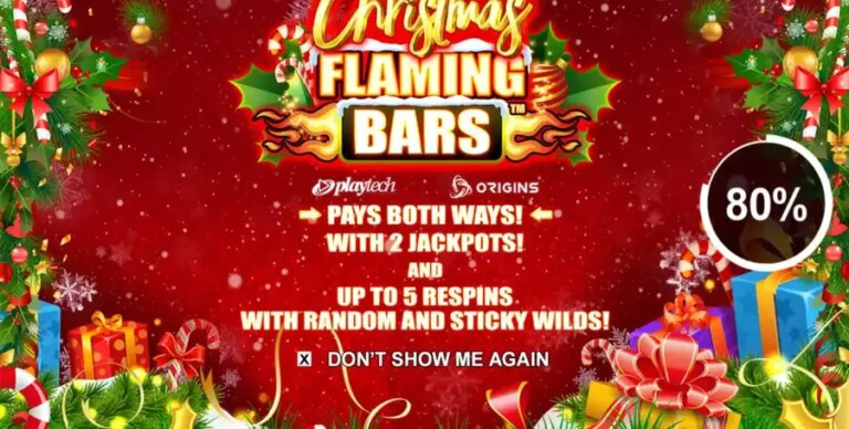 Flaming Bars Christmas