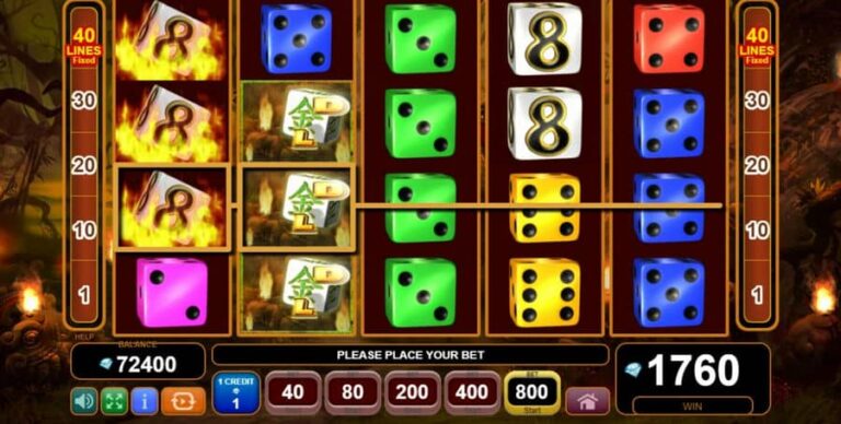 Flaming Dice