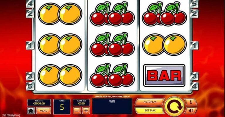 Flaming Fruit (Tom Horn Gaming)